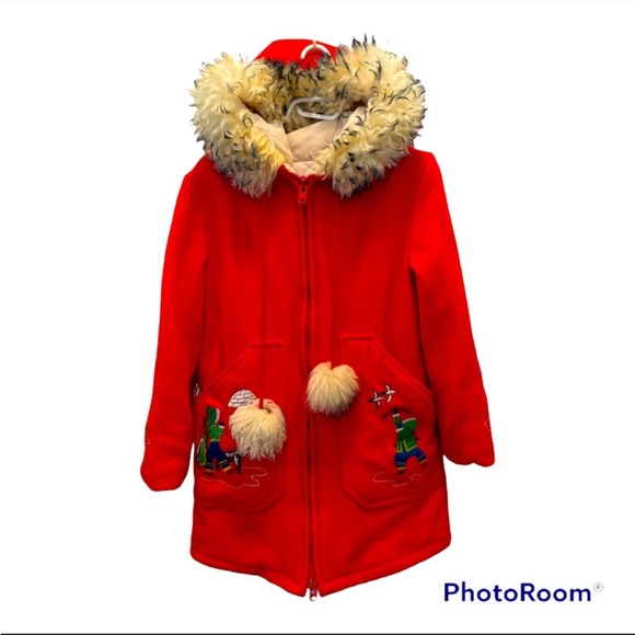 James Bay | Vintage Wool Front Zip Parka - Picture 1 of 12